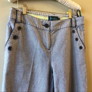 Boden wide leg trouser sailor pants